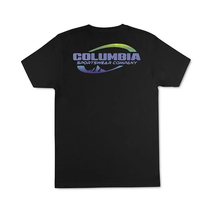 Columbia Men's Corp Logo Graphic T-Shirt Black