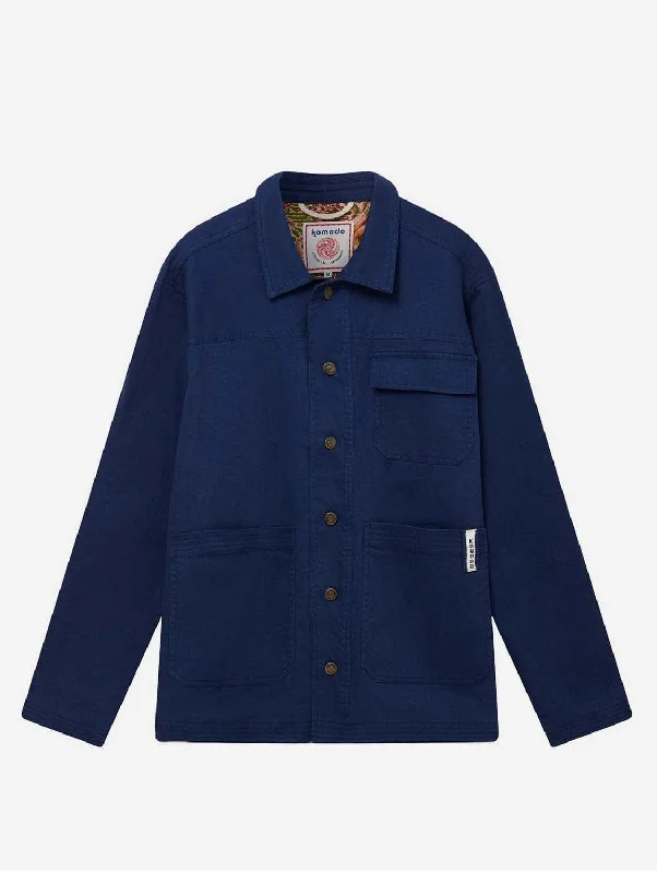 Landon Men's Organic Cotton Jacket | Navy