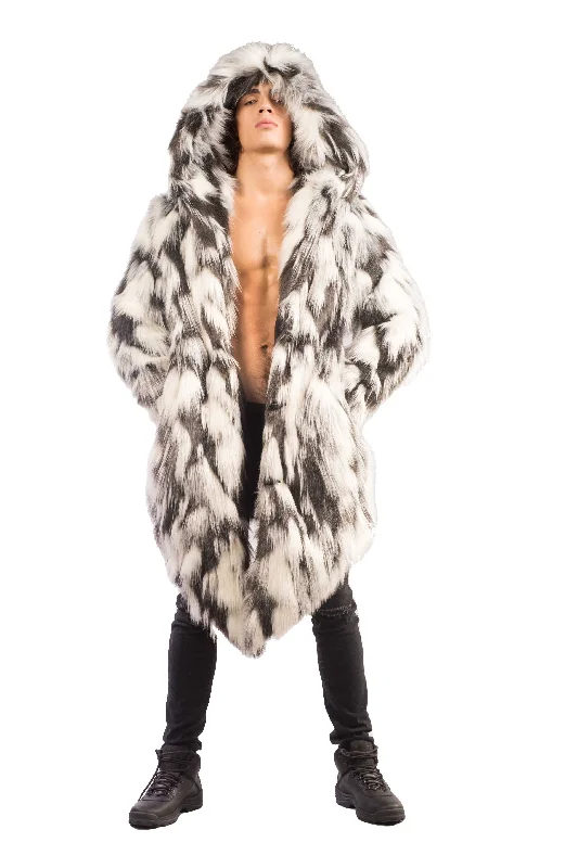 Men's Desert Warrior Coat in "Tibetian Wolf"