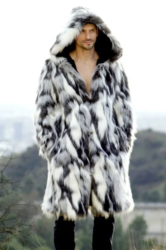 Men's Playa Coat in "Tibetian Wolf"