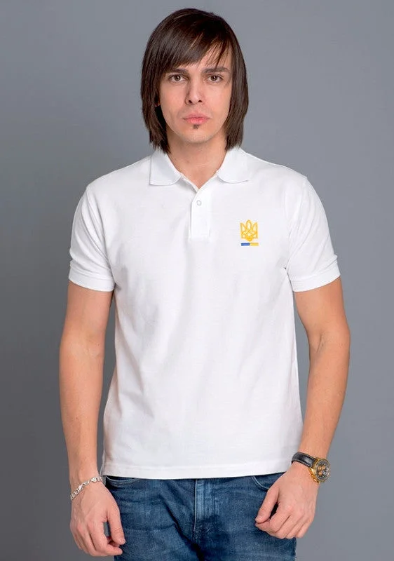 Men's polo shirt "Tryzub"