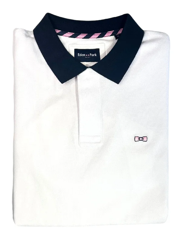 SHORT SLEEVED POLO WHITE