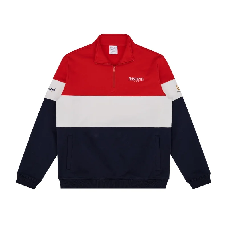 Barstool Golf x Presidents Cup Collegiate Fleece Half-Zip