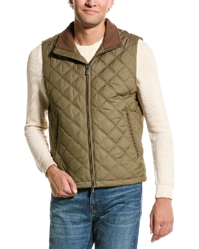 Brooks Brothers Diamond Quilted Vest