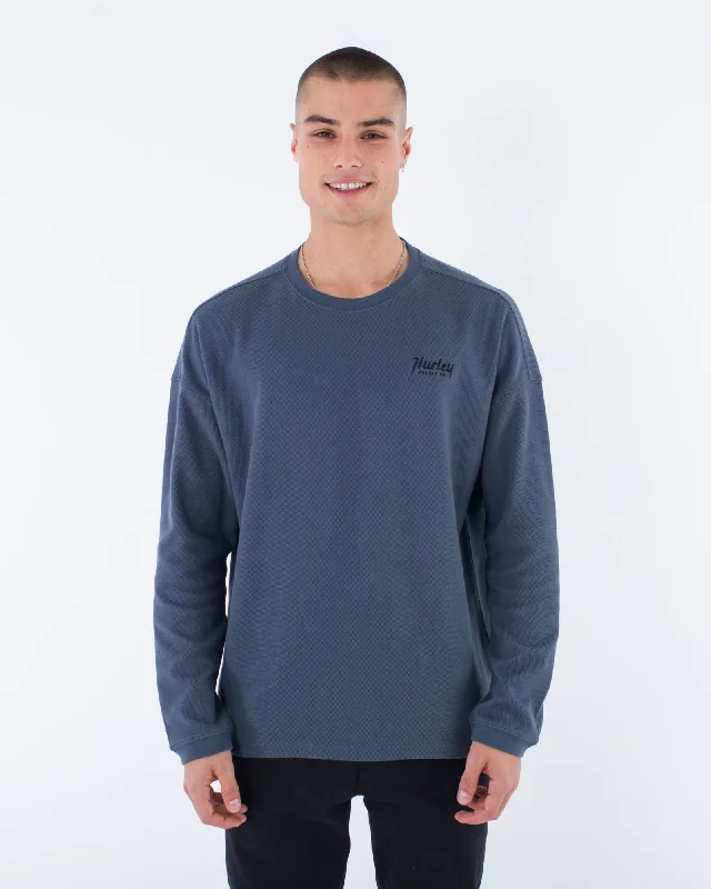 Tradesman Thermal Crew Sweatshirt in Iron Ore