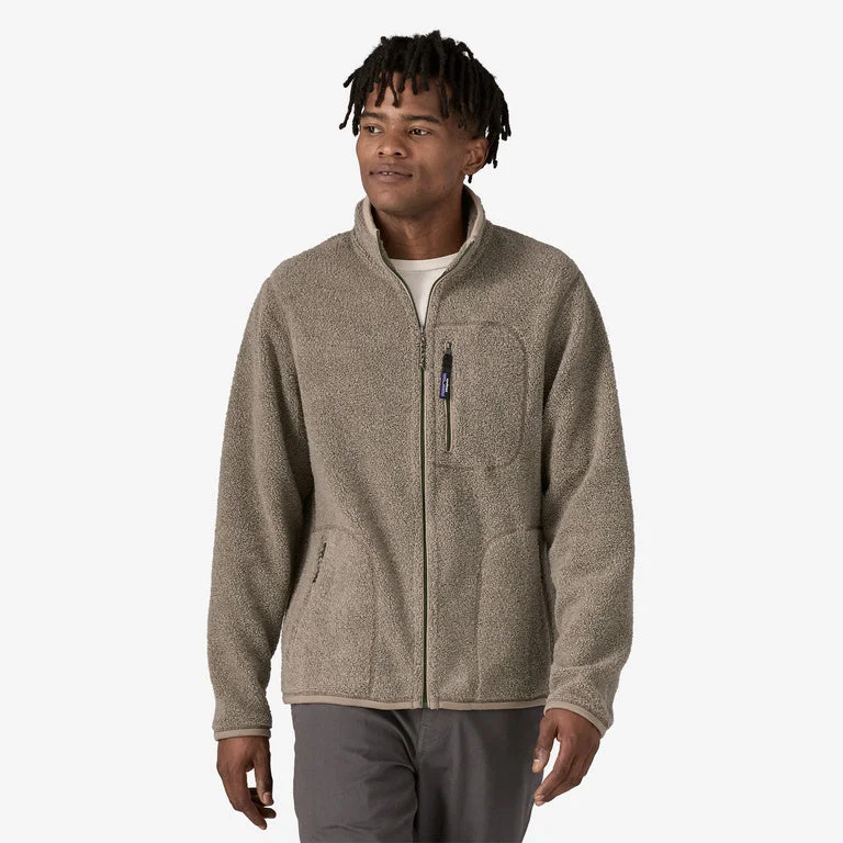 Patagonia Men's Reclaimed Fleece Jacket - Seabird Grey