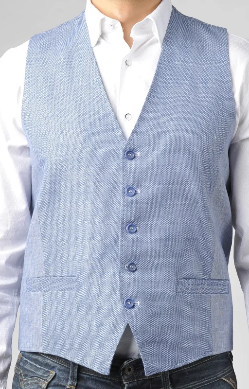 Powder Blue Formal Vest