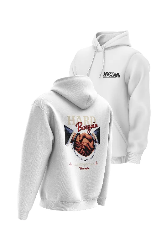 Untold Studios Hard Bargain Hoodie - White