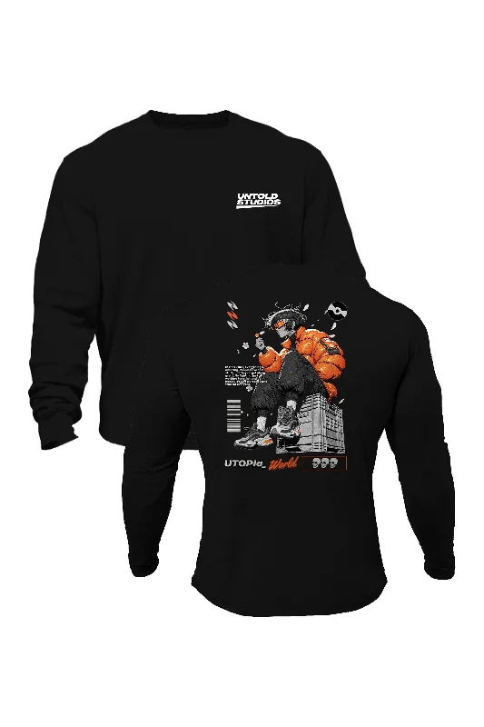 Untold Studios Street Fashion Sweatshirt - Black