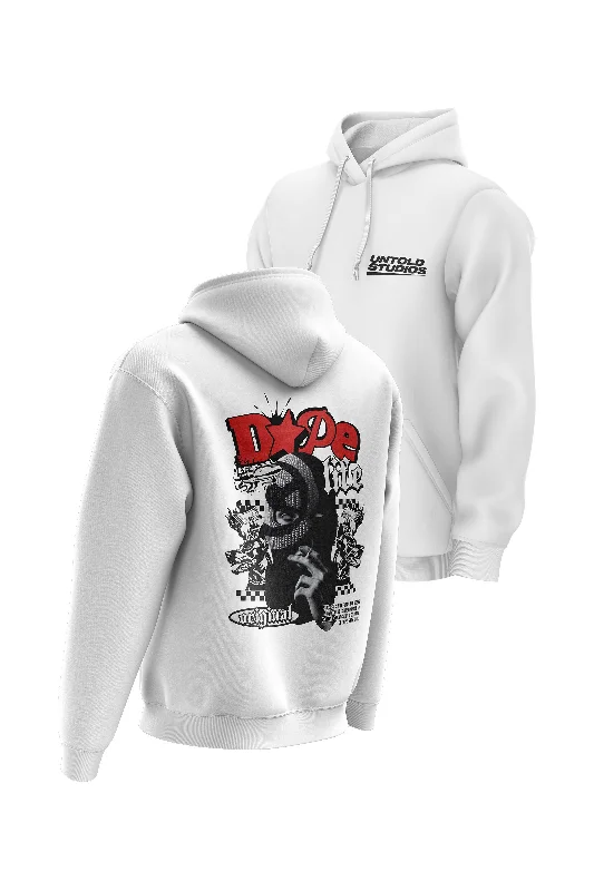 Untold Studios Streetwear V1 Hoodie - White