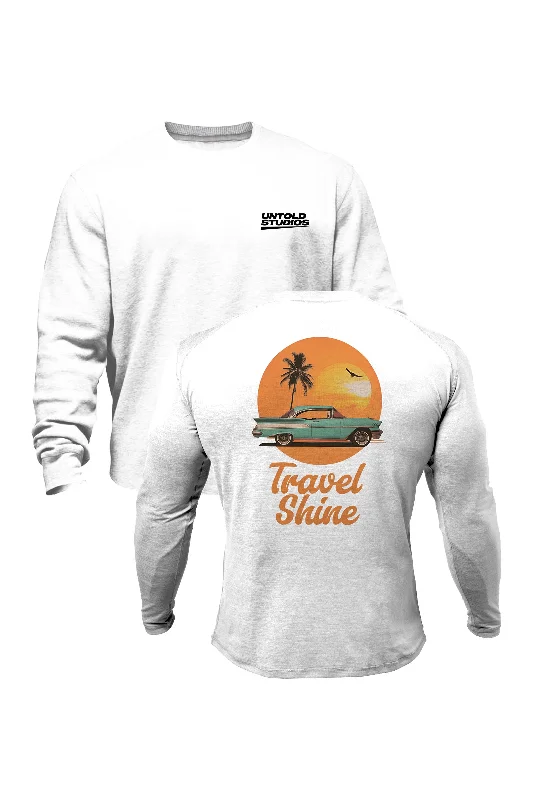 Untold Studios Summer Shine Travel Sweatshirt - White