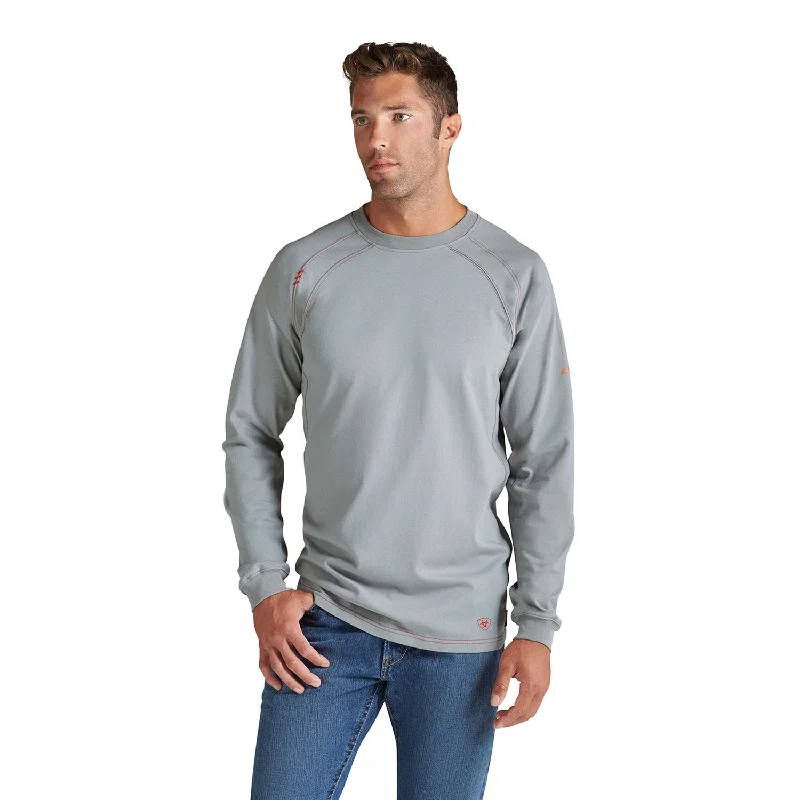 Ariat Men's Flame Resistant Work Crew Long Sleeve T-Shirt