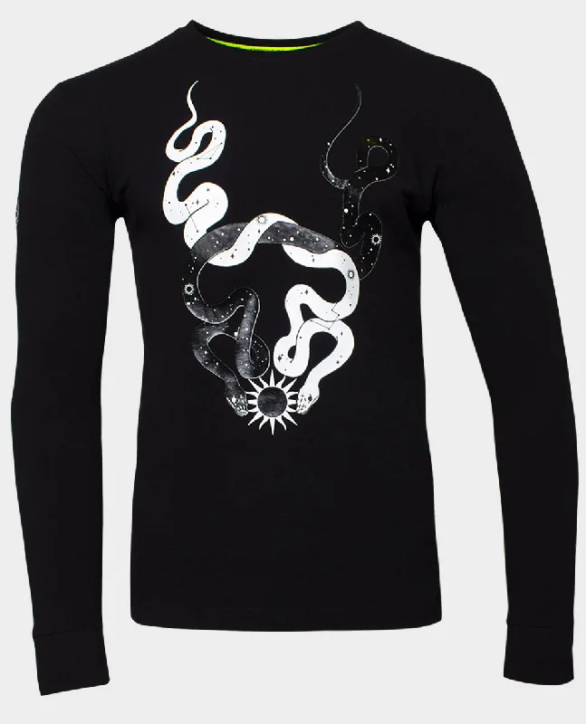 STARGAZER ATOMIC LONGSLEEVE TOP BLACK