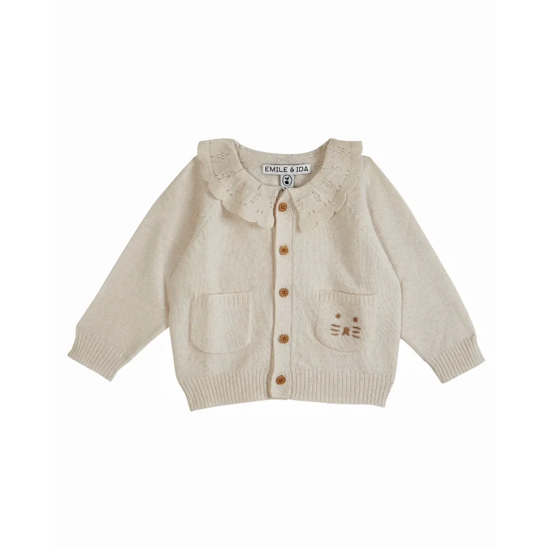 Emile et Ida Cardigan Ecru