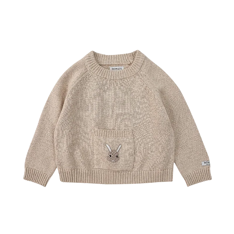 Qoeke Sweater | Bunny | Macaroon