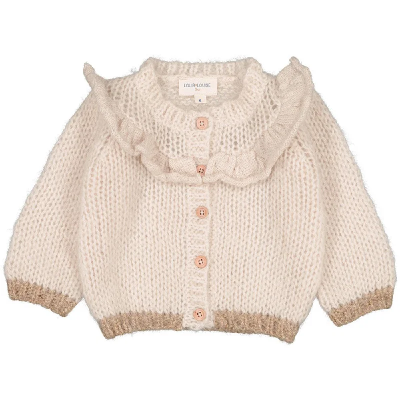 Louis Louise Cardigan Emeline Knitted Mohair