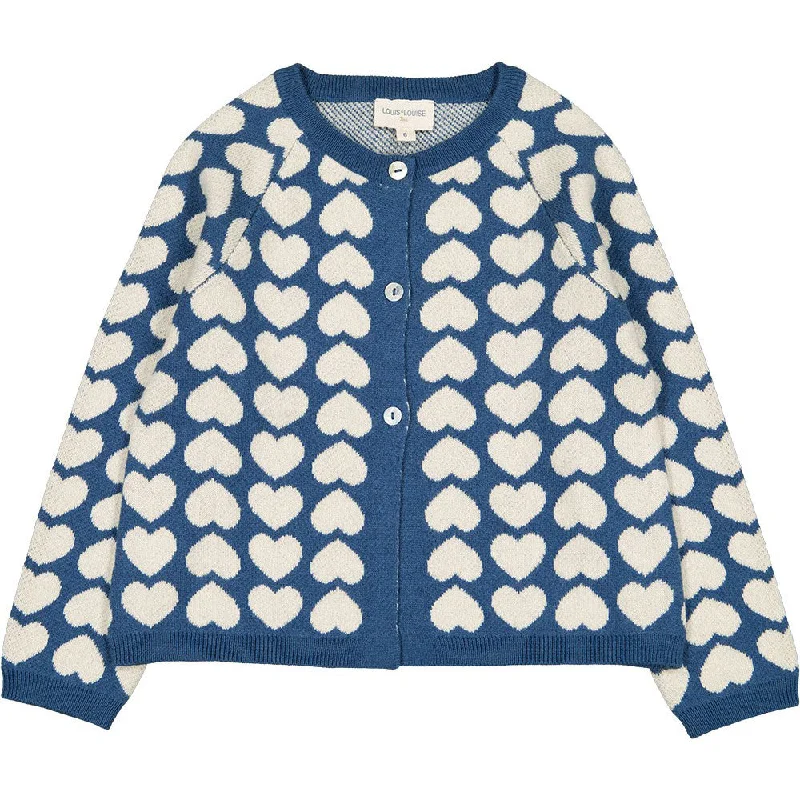 Louis Louise Cardigan Gulsah Knitted Wool Blend Coeur