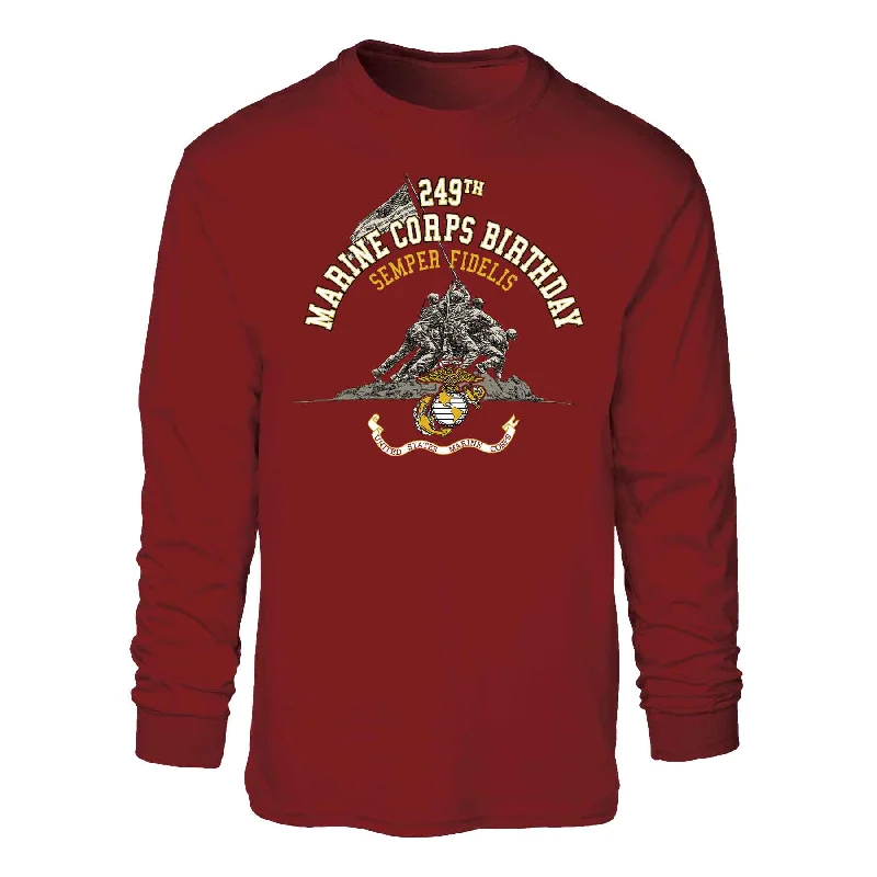 USMC 249th Birthday Long Sleeve - Front