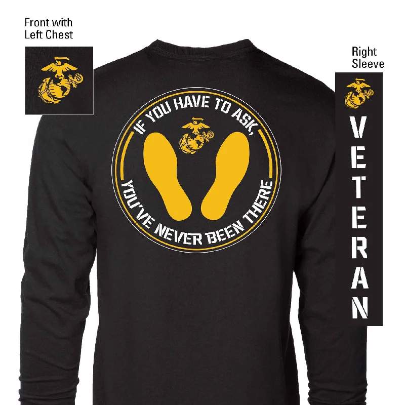 Marines Yellow Footprints Long Sleeve