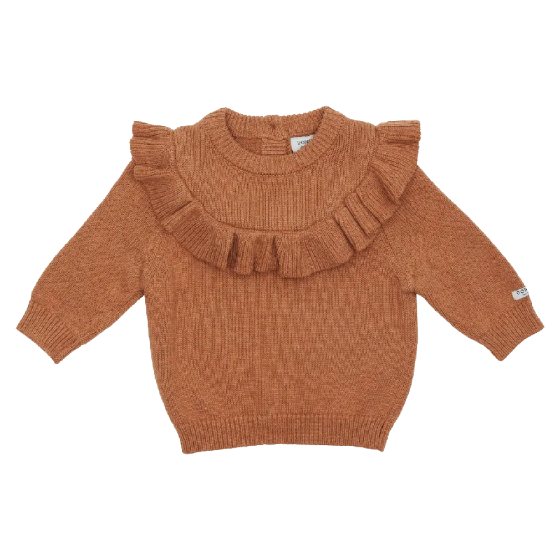 Mare Sweater | Amber Brown Melange