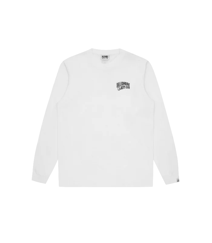 SMALL ARCH LOGO L/S T-SHIRT - WHITE