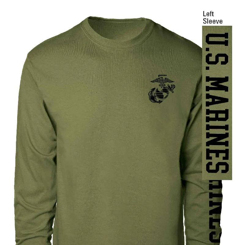 U.S. Marines Eagle, Globe and Anchor Long Sleeve T-shirt