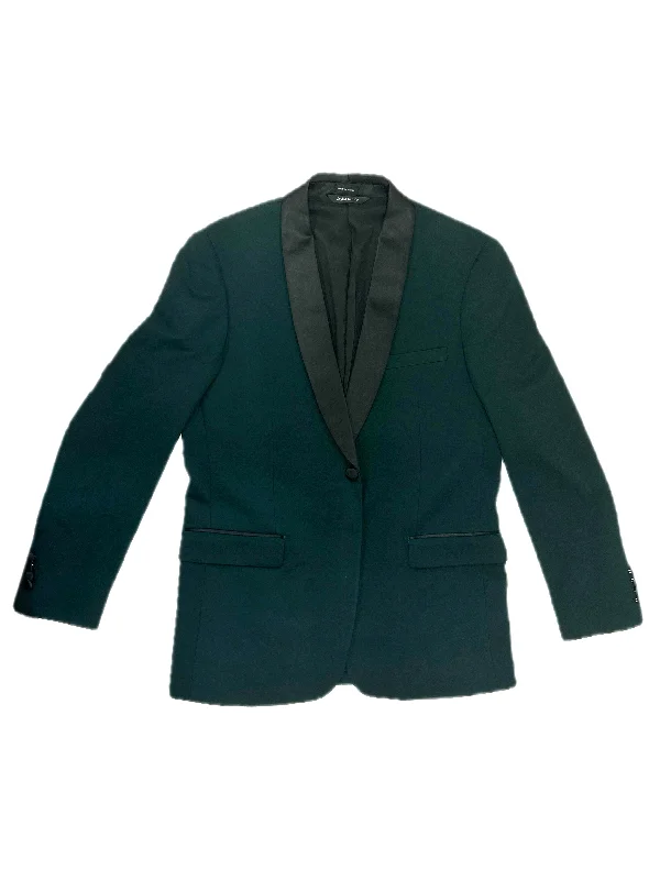 Zacchi Allen 71714 4-Way Stretch Tux Blazer Hunter Green