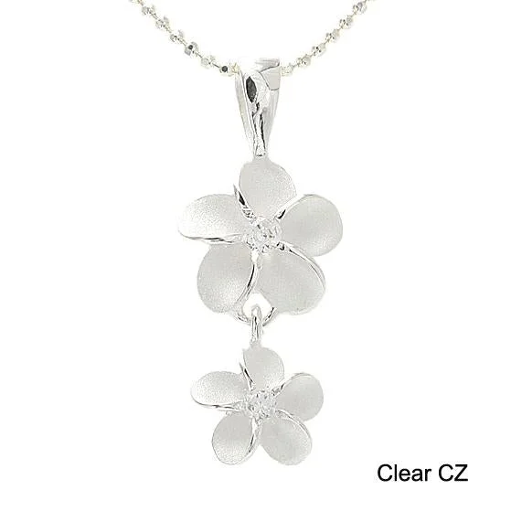 Hammered Copper Tree Pendant Necklace for Nature - Inspired Home Decor EnthusiastsSterling Silver 10-8mm Plumeria with CZ Sandblast Finish Pendant (Chain Sold Separately) Hammered Copper Tree Pendant Necklace for Nature - Inspired Home Decor EnthusiastsSterling Silver 10-8mm Plumeria with CZ Sandblast Finish Pendant (Chain Sold Separately)