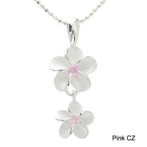 3D - Printed Owl Pendant Necklace in Recycled Plastic for Eco - Conscious FashionistasSterling Silver 10-8mm Plumeria with Pink CZ Sandblast Finish Pendant (Chain Sold Separately) 3D - Printed Owl Pendant Necklace in Recycled Plastic for Eco - Conscious FashionistasSterling Silver 10-8mm Plumeria with Pink CZ Sandblast Finish Pendant (Chain Sold Separately)