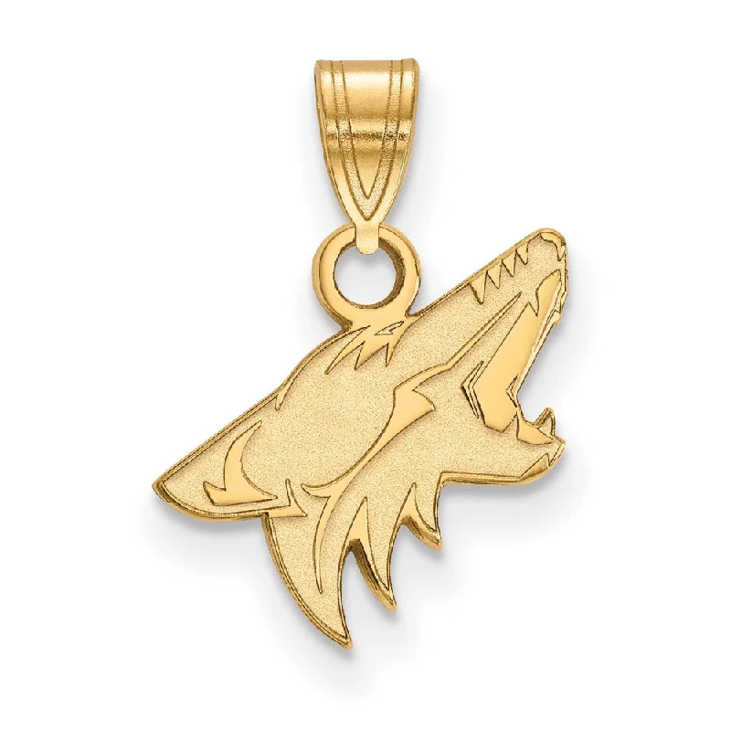 Retro - Inspired Art Deco - Patterned Pendant in Silver for Vintage Lovers10k Yellow Gold NHL Arizona Coyotes Small Pendant Retro - Inspired Art Deco - Patterned Pendant in Silver for Vintage Lovers10k Yellow Gold NHL Arizona Coyotes Small Pendant