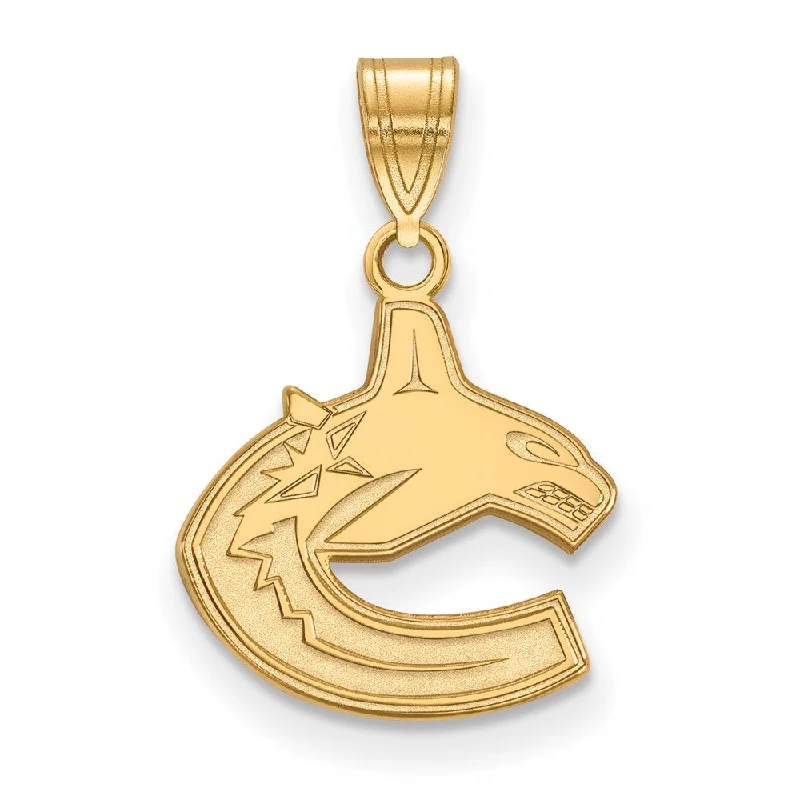 Handmade Leather - Wrapped Crystal Pendant for a Bohemian Aesthetic10k Yellow Gold NHL Vancouver Canucks Small Pendant Handmade Leather - Wrapped Crystal Pendant for a Bohemian Aesthetic10k Yellow Gold NHL Vancouver Canucks Small Pendant