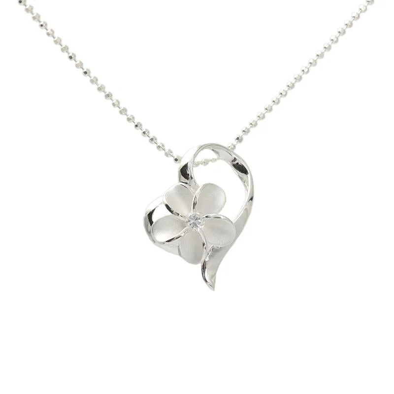3D - Printed Owl Pendant Necklace in Recycled Plastic for Eco - Conscious FashionistasSterling Silver 10mm Plumeria with CZ in Heart Pendant (Chain Sold Separately) 3D - Printed Owl Pendant Necklace in Recycled Plastic for Eco - Conscious FashionistasSterling Silver 10mm Plumeria with CZ in Heart Pendant (Chain Sold Separately)