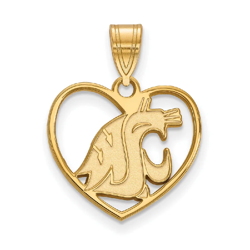 Antique - Brass - Finished Compass Pendant for Travelers and Explorers14k Gold Plated Silver Washington State Heart Pendant Antique - Brass - Finished Compass Pendant for Travelers and Explorers14k Gold Plated Silver Washington State Heart Pendant