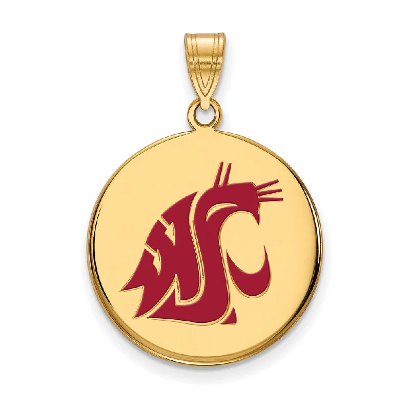 Hand - Carved Jade Buddha Pendant for Spiritual and Cultural Significance14k Gold Plated Silver Washington State Large Enamel Disc Pendant Hand - Carved Jade Buddha Pendant for Spiritual and Cultural Significance14k Gold Plated Silver Washington State Large Enamel Disc Pendant