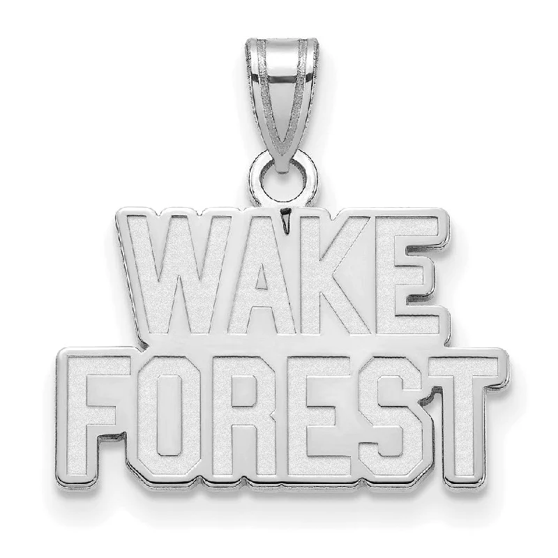 Water - Resistant Stainless Steel Diving - Themed Pendant for Divers14k White Gold Wake Forest U. Small Logo Pendant Water - Resistant Stainless Steel Diving - Themed Pendant for Divers14k White Gold Wake Forest U. Small Logo Pendant