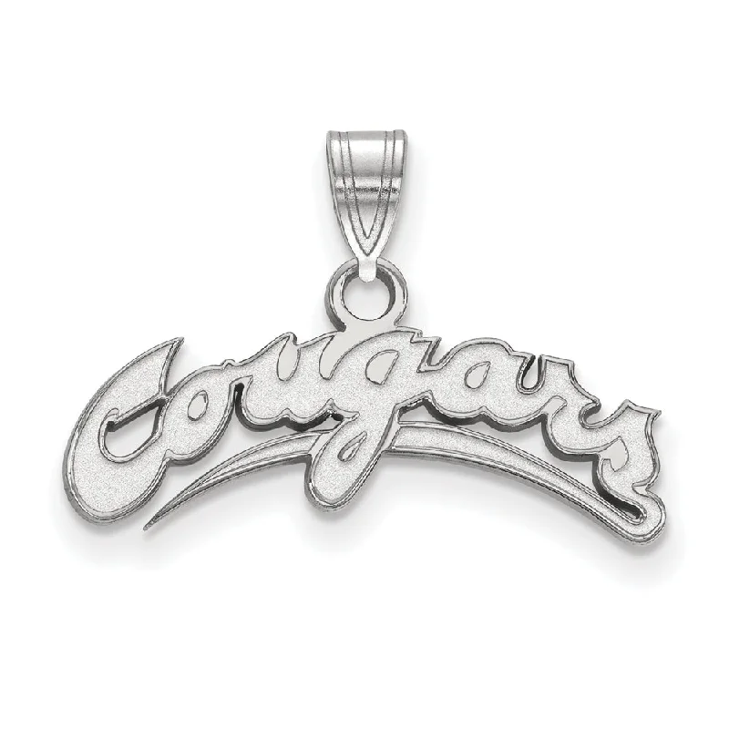 Retro - Inspired Art Deco - Patterned Pendant in Silver for Vintage Lovers14k White Gold Washington State Small Script Pendant Retro - Inspired Art Deco - Patterned Pendant in Silver for Vintage Lovers14k White Gold Washington State Small Script Pendant