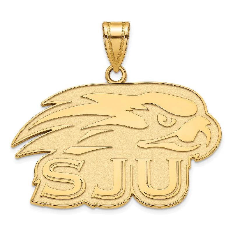 14k Yellow Gold St Joseph's U. Large Pendant