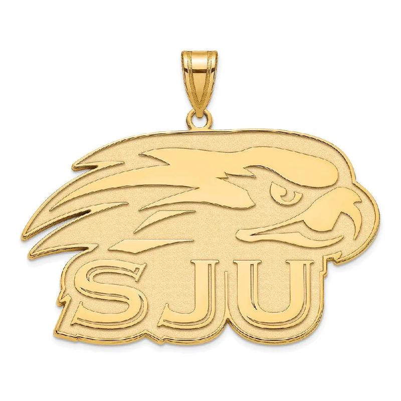 14k Yellow Gold St Joseph's U. XL Pendant