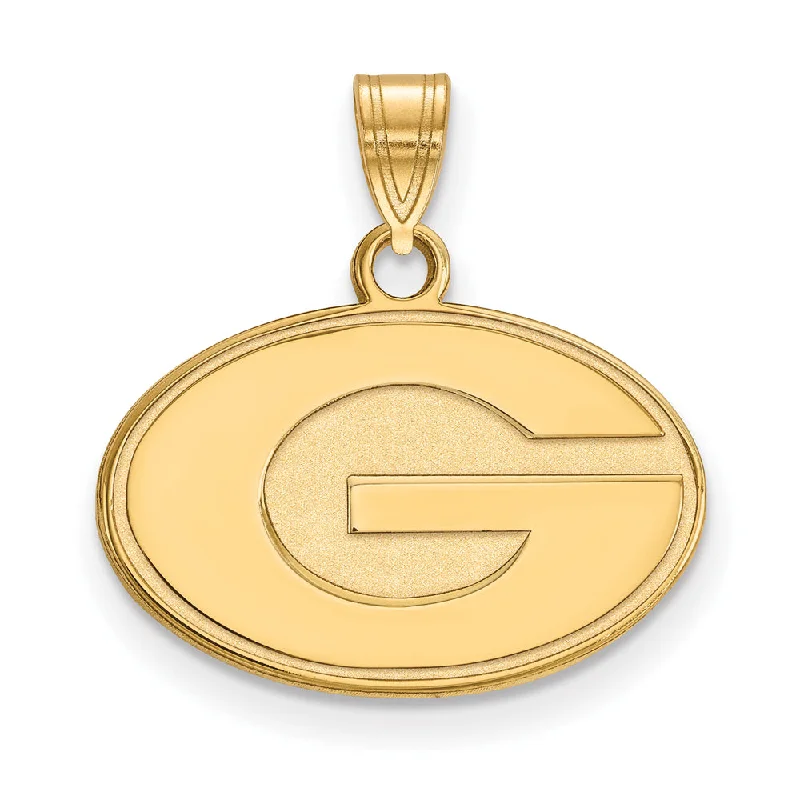 14k Yellow Gold U. of Georgia Small 'G' Pendant