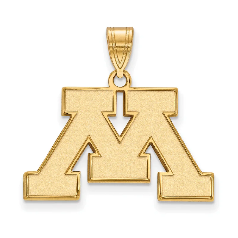 Enamel - Painted Owl Pendant in Vibrant Colors for a Playful Look14k Yellow Gold U. of Minnesota Medium Initial M Pendant Enamel - Painted Owl Pendant in Vibrant Colors for a Playful Look14k Yellow Gold U. of Minnesota Medium Initial M Pendant