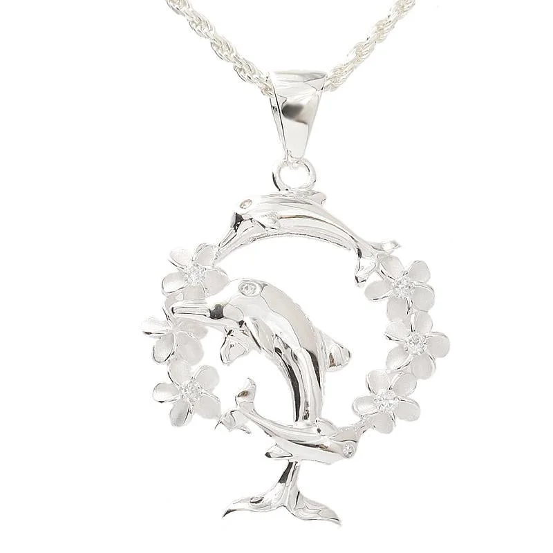 Dainty Gold - Plated Angel Wing Pendant Necklace for Sensitive Skin OwnersSterling Silver 6 Plumeria with CZ and 3 Dolphin Pendant (Chain Sold Separately) Dainty Gold - Plated Angel Wing Pendant Necklace for Sensitive Skin OwnersSterling Silver 6 Plumeria with CZ and 3 Dolphin Pendant (Chain Sold Separately)