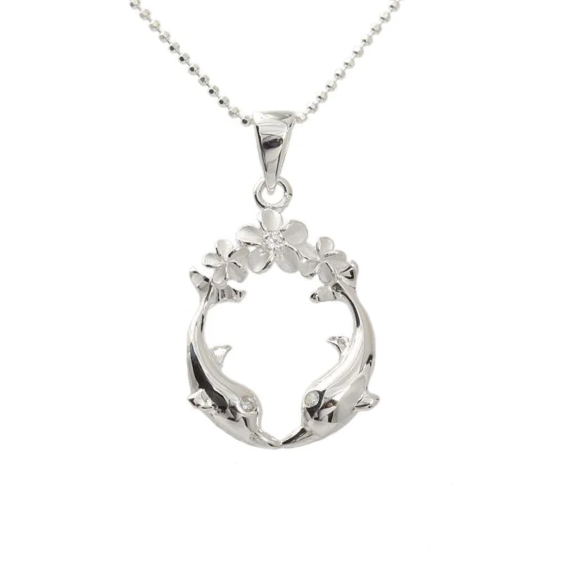 Vintage - Reproduction Cameo Pendant Necklace in Brass for Retro - Style LoversSterling Silver 3 Plumeria with CZ and 2 Dolphin Circle Pendant (Chain Sold Separately) Vintage - Reproduction Cameo Pendant Necklace in Brass for Retro - Style LoversSterling Silver 3 Plumeria with CZ and 2 Dolphin Circle Pendant (Chain Sold Separately)