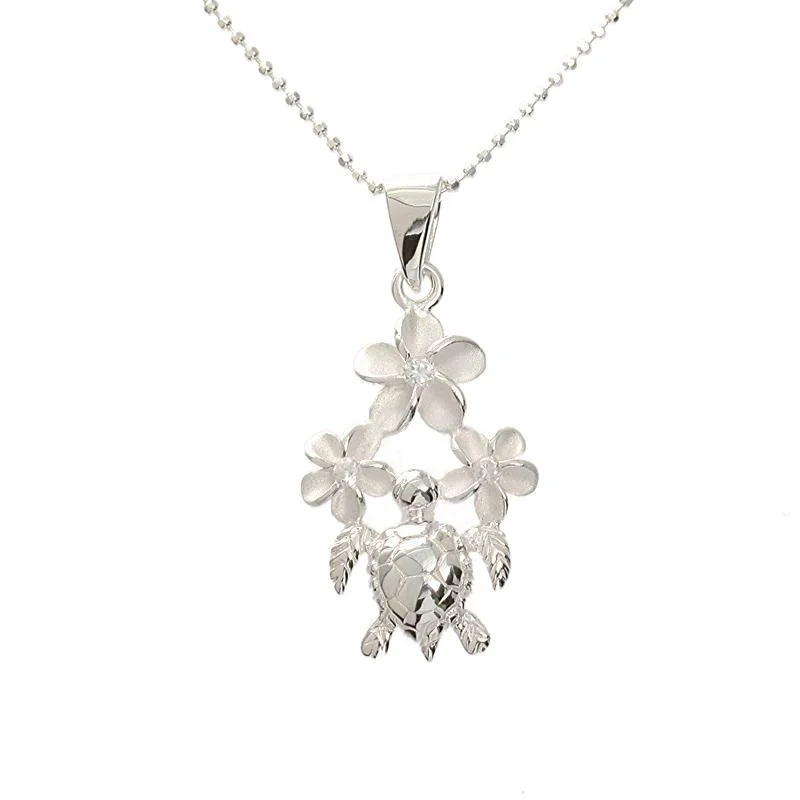 Hammered Copper Tree Pendant Necklace for Nature - Inspired Home Decor EnthusiastsSterling Silver 3 Plumeria with CZ and Honu (Hawaiian Turtle) Pendant (Chain Sold Separately) Hammered Copper Tree Pendant Necklace for Nature - Inspired Home Decor EnthusiastsSterling Silver 3 Plumeria with CZ and Honu (Hawaiian Turtle) Pendant (Chain Sold Separately)
