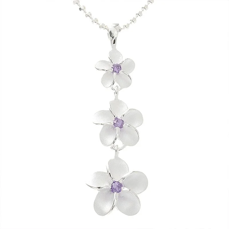 Vintage - Reproduction Cameo Pendant Necklace in Brass for Retro - Style LoversSterling Silver 8-10-12mm Plumeria with Purple CZ Sandblast Finish Pendant (Chain Sold Separately) Vintage - Reproduction Cameo Pendant Necklace in Brass for Retro - Style LoversSterling Silver 8-10-12mm Plumeria with Purple CZ Sandblast Finish Pendant (Chain Sold Separately)