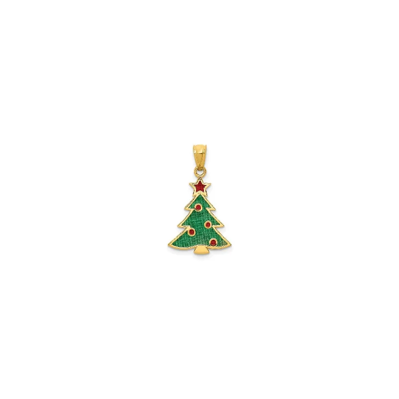 Retro - Inspired Art Deco - Patterned Pendant in Silver for Vintage LoversChristmas Tree Charm (14K) Retro - Inspired Art Deco - Patterned Pendant in Silver for Vintage LoversChristmas Tree Charm (14K)