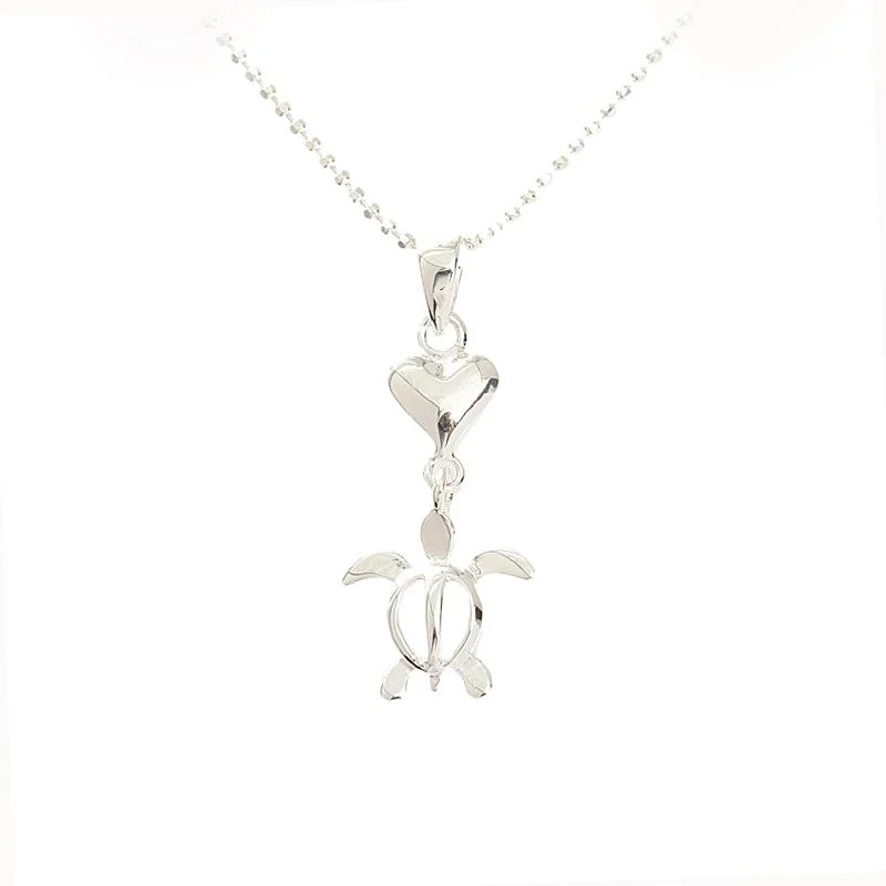 Tassel - Trimmed Amethyst Pendant Necklace for Festival - GoersSterling Silver Heart and Honu (Hawaiian Turtle) Pendant (Chain Sold Separately) Tassel - Trimmed Amethyst Pendant Necklace for Festival - GoersSterling Silver Heart and Honu (Hawaiian Turtle) Pendant (Chain Sold Separately)