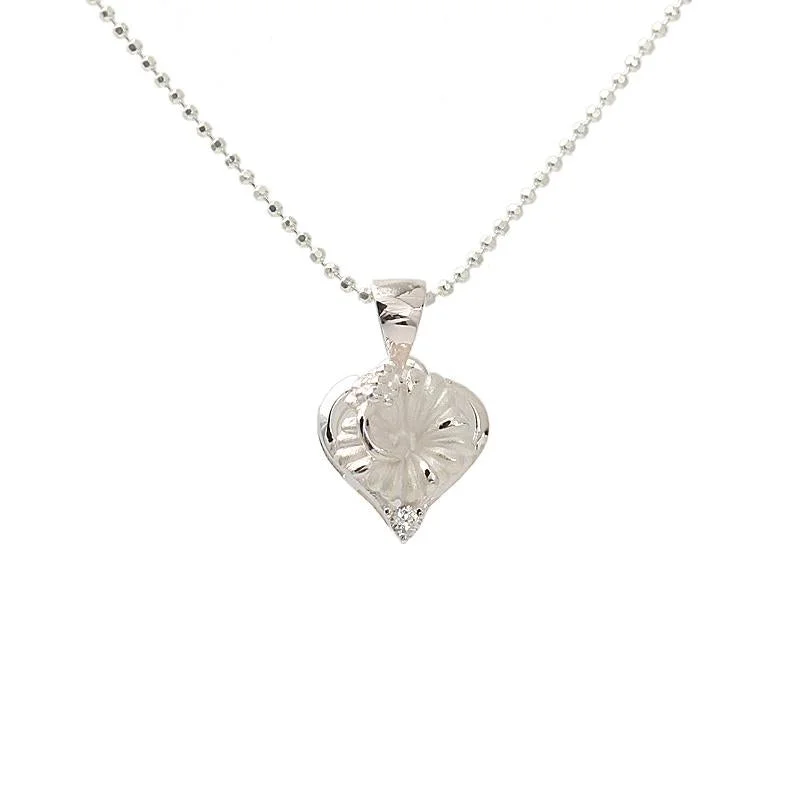 Hammered Copper Tree Pendant Necklace for Nature - Inspired Home Decor EnthusiastsSterling Silver Hibiscus Heart with CZ Pendant (Chain Sold Separately) Hammered Copper Tree Pendant Necklace for Nature - Inspired Home Decor EnthusiastsSterling Silver Hibiscus Heart with CZ Pendant (Chain Sold Separately)