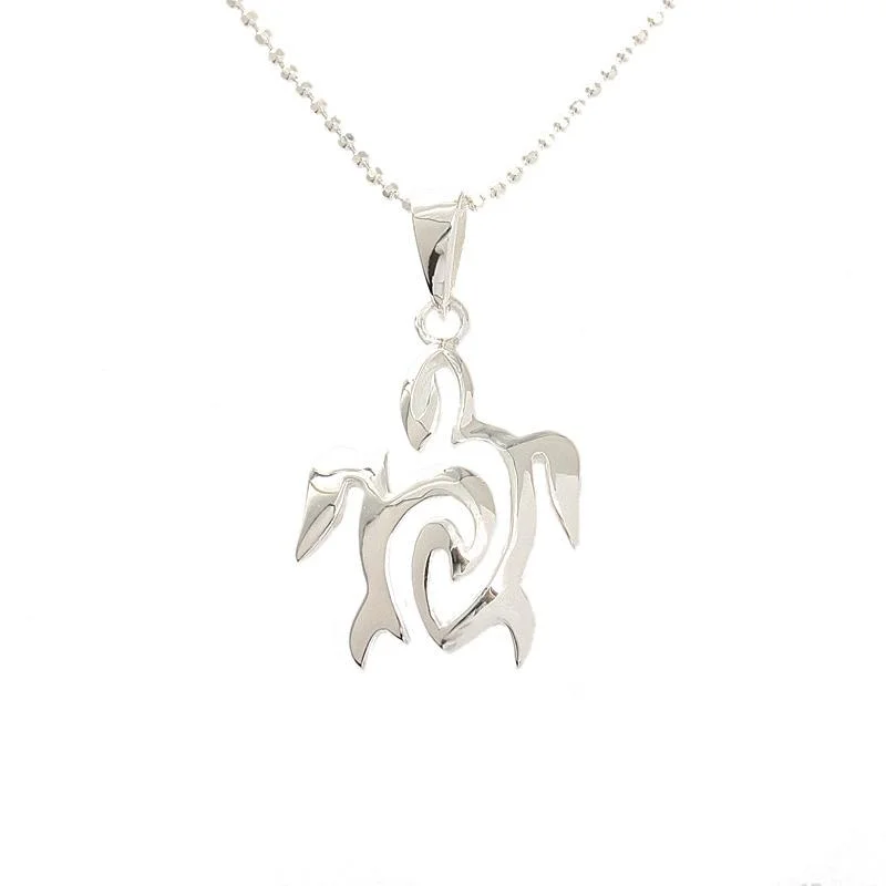 Antique - Inspired Filigree - Worked Cross Pendant Necklace for Religious CeremoniesSterling Silver Honu (Hawaiian Turtle) Pendant (Chain Sold Separately) Antique - Inspired Filigree - Worked Cross Pendant Necklace for Religious CeremoniesSterling Silver Honu (Hawaiian Turtle) Pendant (Chain Sold Separately)