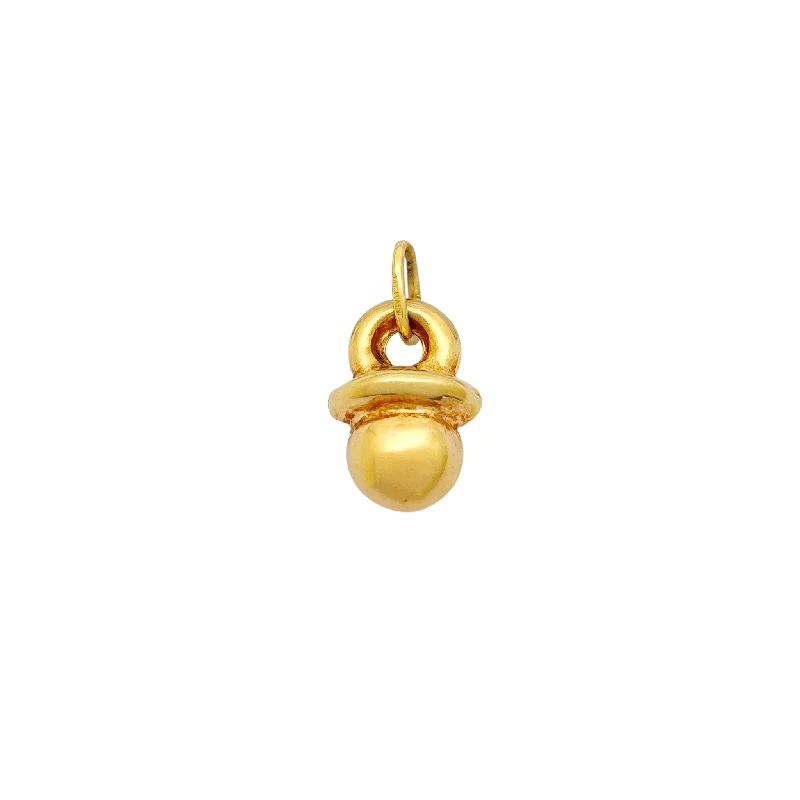 Baby Pacifier Pendant (14K)