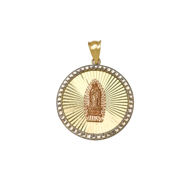 3D - Printed Polymer Clay Animal - Print Pendant for a Fun and Quirky AccessoryMilgrained Round Virgin Mary Pendant (14K) 3D - Printed Polymer Clay Animal - Print Pendant for a Fun and Quirky AccessoryMilgrained Round Virgin Mary Pendant (14K)